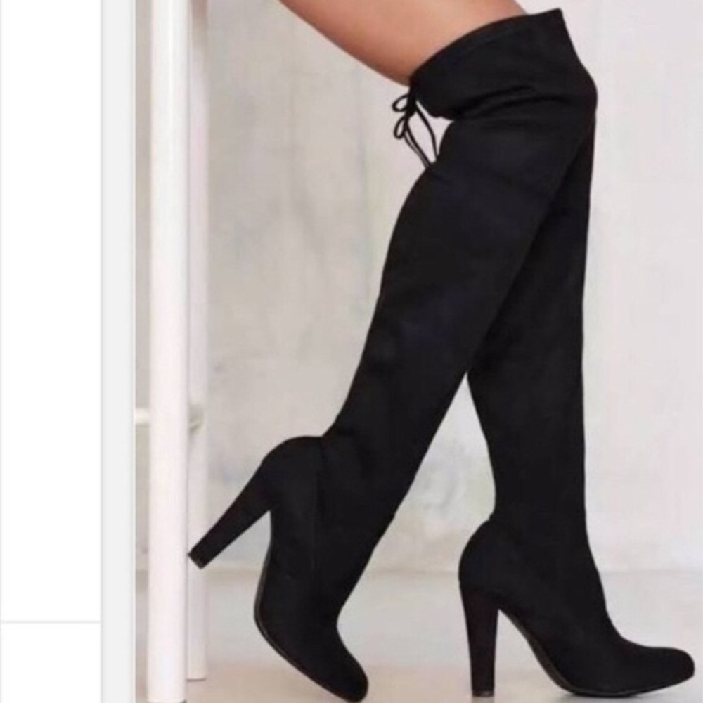 Steve Madden Gracelyn Over The Knee Suede Boots